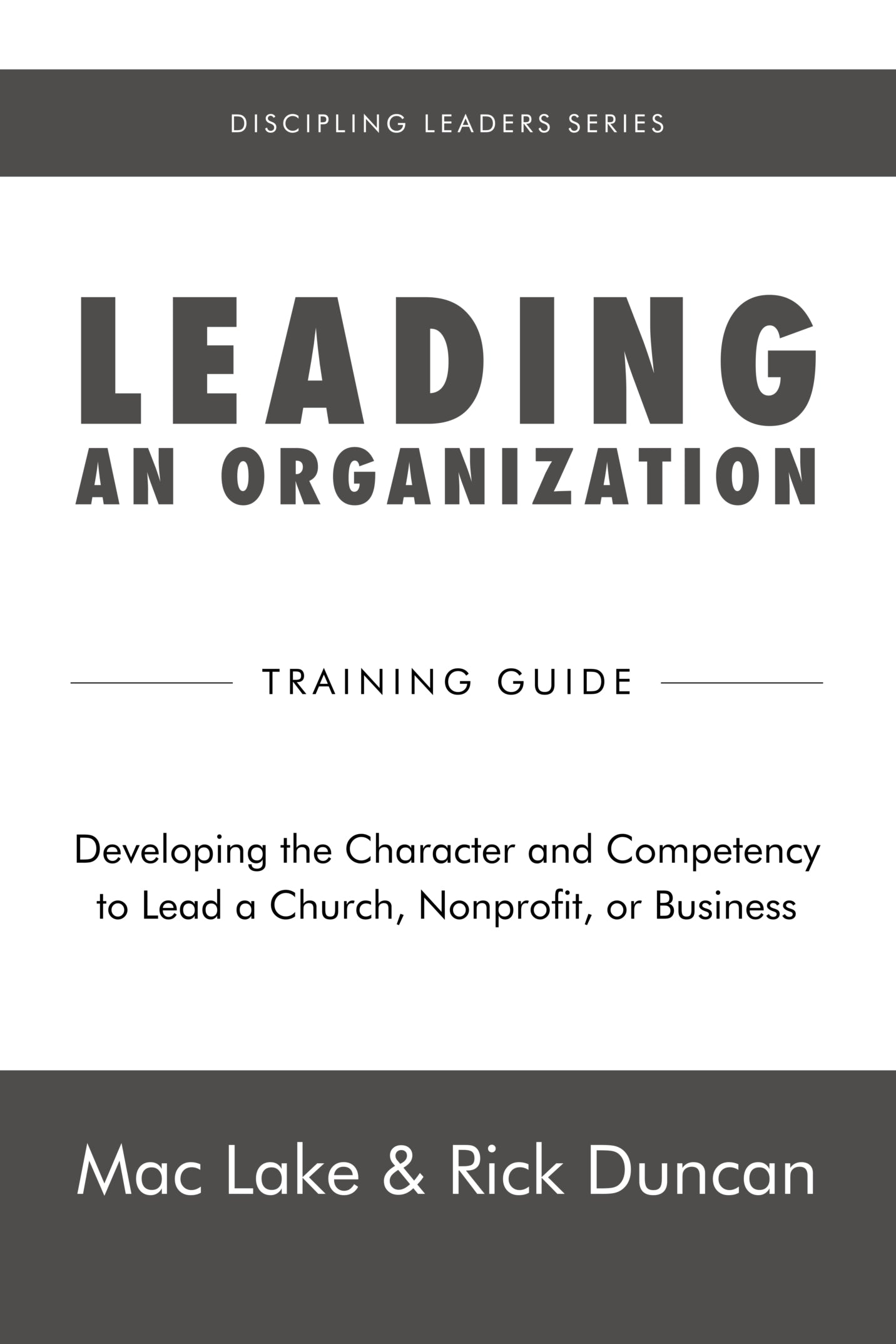 Leading an Organization