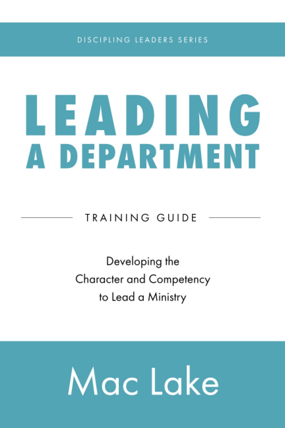 Leading a Department